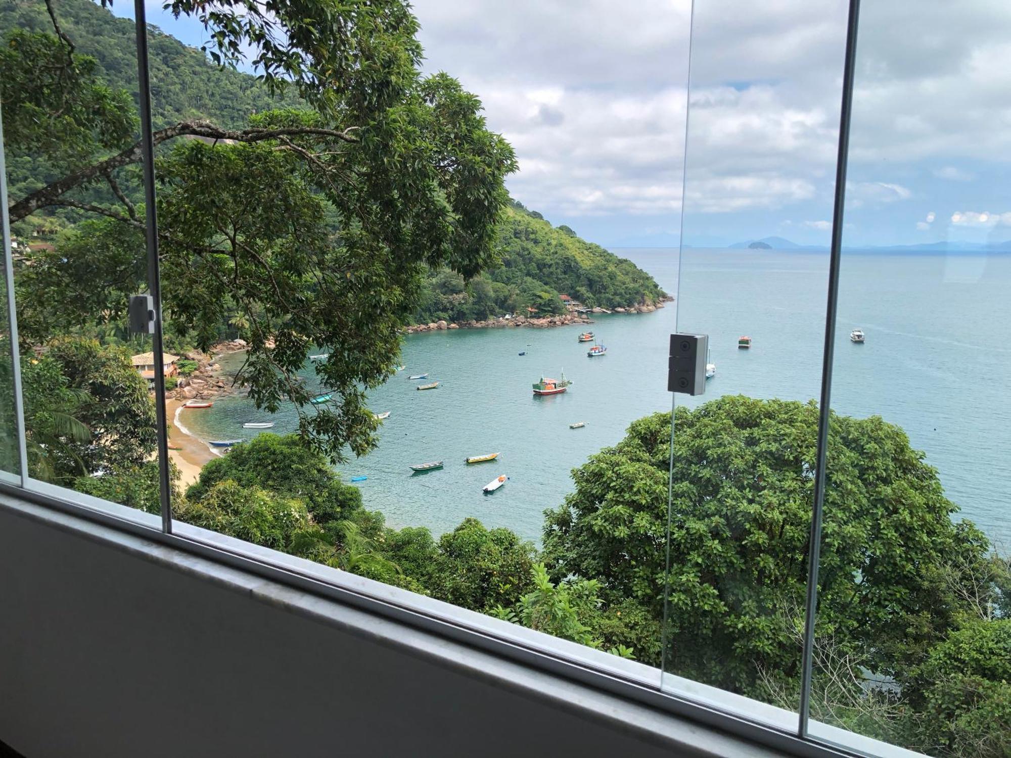 Deck Da Villa Pousada Ubatuba Exterior foto