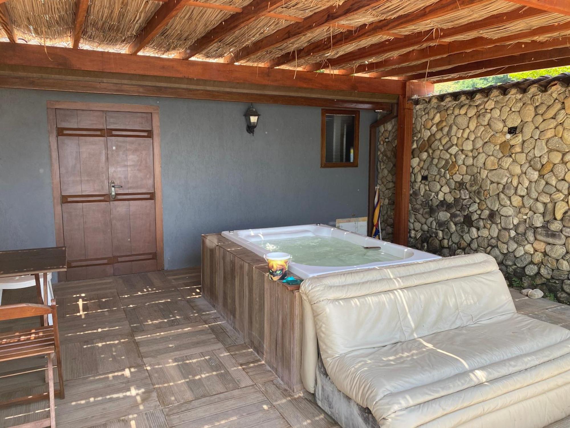 Deck Da Villa Pousada Ubatuba Exterior foto