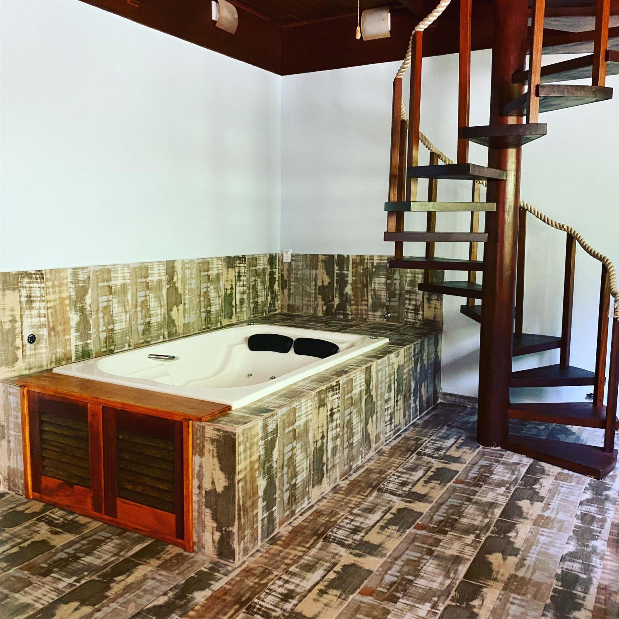 Deck Da Villa Pousada Ubatuba Exterior foto